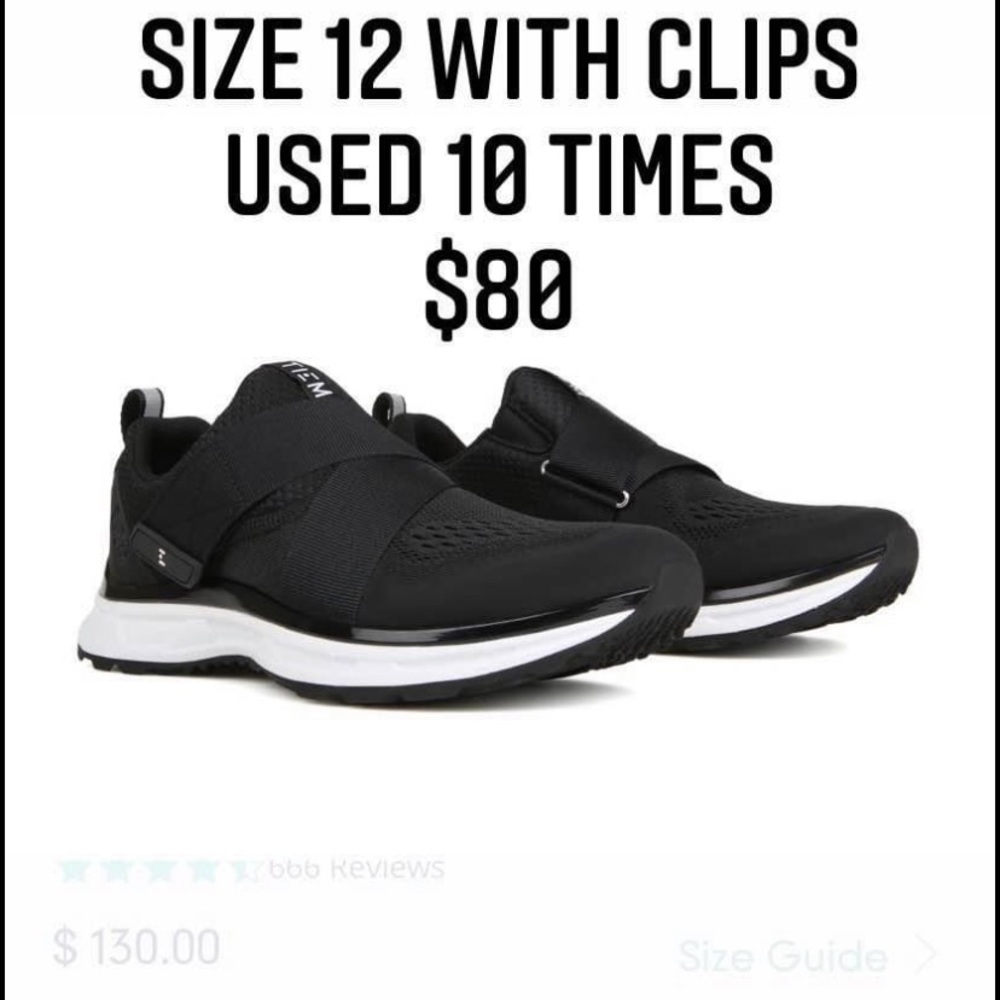Tiem Spin Shoes  12women /11men